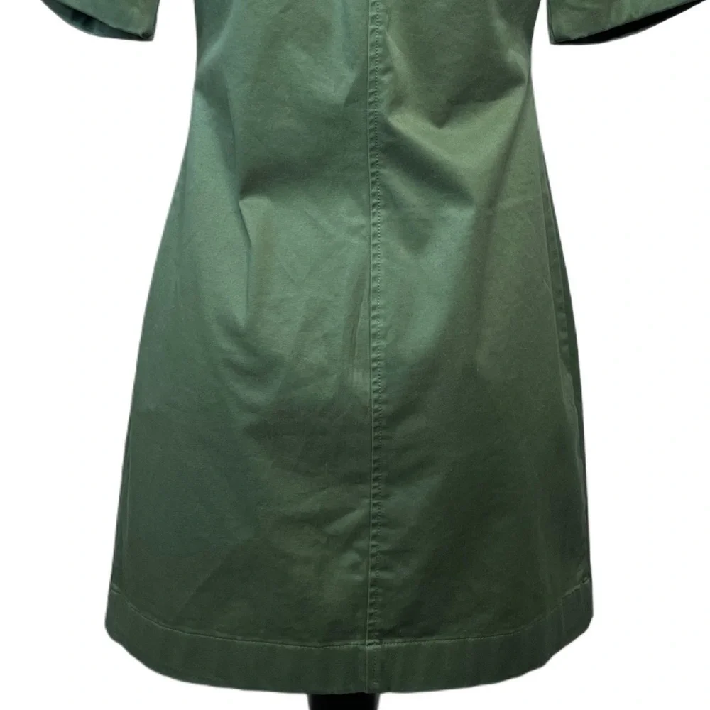 J. Crew Gamine Utility Sz 00 Stretch Twill Shirt Dress